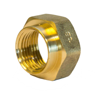 Manchon réduit FF laiton  Ø 5/4" x 3/4"-Lire la description