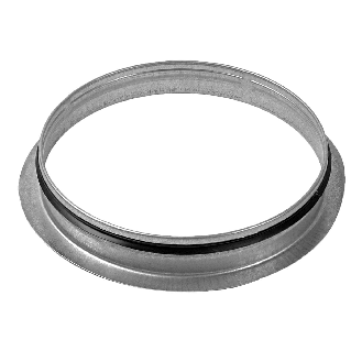 Piquage galva plat  à joint  Ø 800 pour buse spiralée*-Lire la description