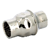 Clapet anti-retour à disque en acier inox embouti - G2"1/2 F - PN16 - 150°C max. - FPM