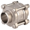 Clapets anti-retour - Inox 316 - PTFE - DN80 - Butt weld - PN63 - Montage toute position - 200°C