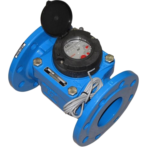 Compteur d'eau froide avec émetteur d'impulsions - DN200 - Q nominal: 250 m³/h - 1000l/pulse Compteur d'eau froide avec émetteur d'impulsions - DN200 - Q nominal: 250 m³/h - 1000l/pulse-Lire la description