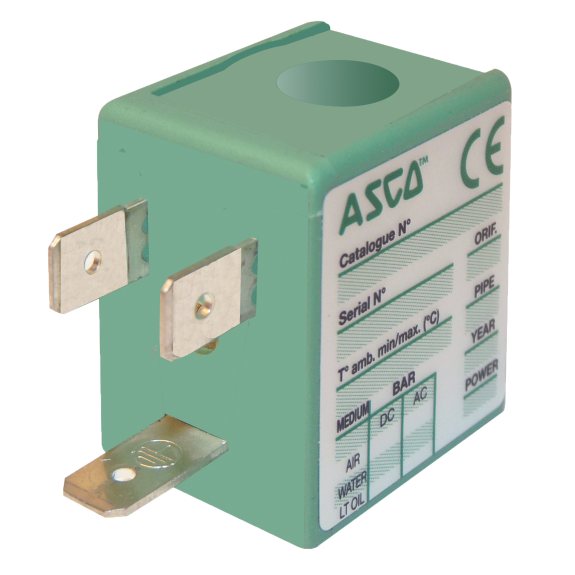Bobines pour distributeurs à tiroir en ligne sans joint - Tension: 24VDC-Leggi tutto