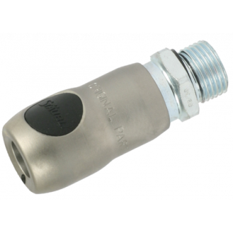 Coupleur STAUBLI série RSI - Fileté Mâle - G3/4" - 11mm - Inox - NBR - PS 16 bar - +70°C-Lire la description