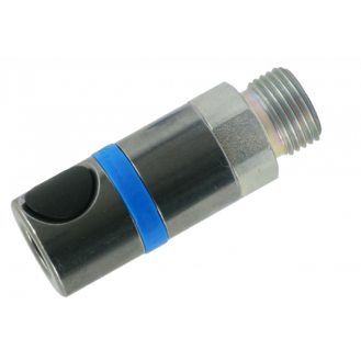 Coupleur STAUBLI série RCS - Fileté Mâle - G1/2" - 11mm - Inox - NBR - PS 16 bar - +70°C-Lire la description