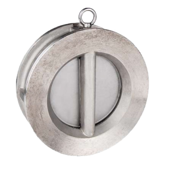 Clapets anti-retour - Inox 316 - FPM - DN100 - Wafer GN25 - PN16 - Montage horiz./vert. - 180°C-Lire la description