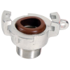 Coupleur - BSPP Mâle "Express" - Inox - FPM - G1" - PS 10 bar -  150°C