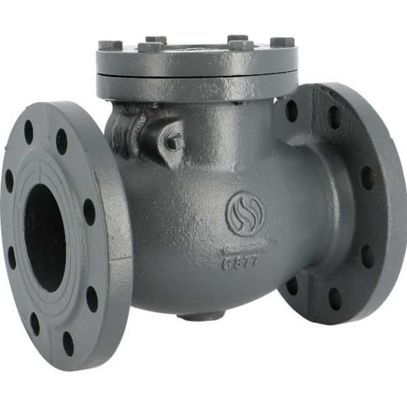 Clapets anti-retour - Fonte GG25 - EPDM - DN80 - A brides GN10/16 - PN16 - Montage h/v - 80°C Clapets anti-retour - Fonte GG25 - EPDM - DN80 - A brides GN10/16 - PN16 - Montage h/v - 80°C-Lire la description