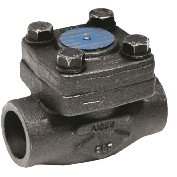Clapets anti-retour - Acier - Inox 410 - DN50 - Socket weld - PN138 - Montage horiz. - 440°C Clapets anti-retour - Acier - Inox 410 - DN50 - Socket weld - PN138 - Montage horiz. - 440°C-Lire la description