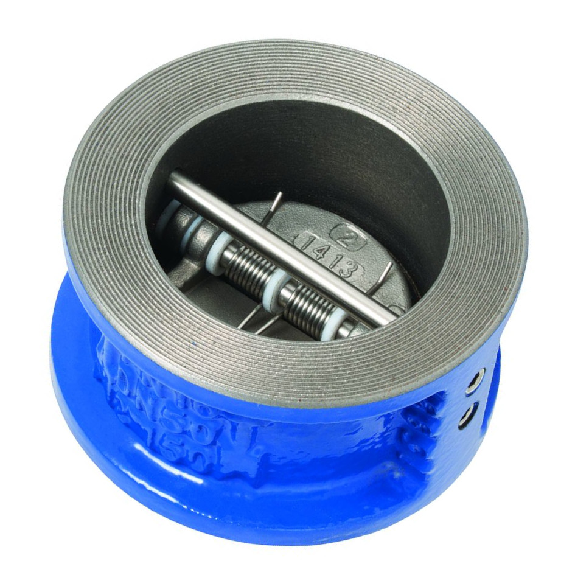 Clapet anti-retour en fonte à double battant inox - DN300 - PN16 - GN10/16 - NBR - max. 100°C Clapet anti-retour en fonte à double battant inox - DN300 - PN16 - GN10/16 - NBR - max. 100°C-Lire la description