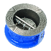 Clapet anti-retour en fonte à double battant inox - DN300 - PN16 - GN10/16 - NBR - max. 100°C