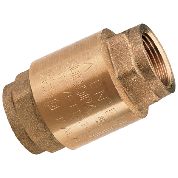 Clapet anti-retour Laiton NBR G4" FF PN12 Montage toute position 100°C-Lire la description