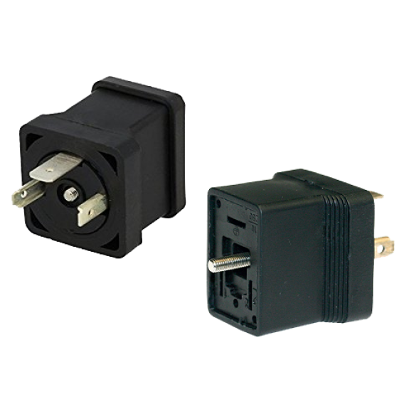 Adaptateur pour connecteur  - Taille 22 femelle DIN forme B vers taille 30 mâle forme A-Lire la description