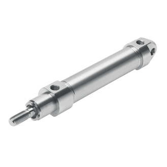 Vérins cylindrique full Inox ISO 6432 - Ø 12 - Course: 100 - Pression:10 bar - Double effet-Lire la description