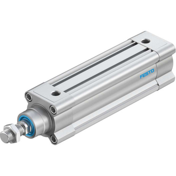Vérins profilé Alu ISO 15552 - Ø 100 - Course: 25 - Pression: 10 bar - Double effet - Tige acier Vérins profilé Alu ISO 15552 - Ø 100 - Course: 25 - Pression: 10 bar - Double effet - Tige acier-Lire la description