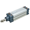 Vérins profilé Alu ISO 15552 - Ø 125 - Course: 350 - Pression:10 bar - Double effet - Tige Inox