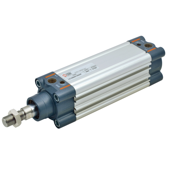 Vérins profilé Alu ISO 15552 - Ø 125 - Course: 350 - Pression:10 bar - Double effet - Tige Inox Vérins profilé Alu ISO 15552 - Ø 125 - Course: 350 - Pression:10 bar - Double effet - Tige Inox-Lire la description