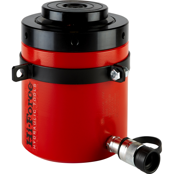Vérin hydraulique Série HFG - Simple effet - Levage: 50 T - Course: 102mm - Diam: 127mm Vérin hydraulique Série HFG - Simple effet - Levage: 50 T - Course: 102mm - Diam: 127mm-Lire la description