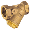 Filtres - Bronze - PTFE - G4'' FF - PN10 - Montage hor./ver. - 300 µm - (+)110°C
