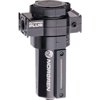 Filtres - série F64G - 3/8" - 40 µm - Pmax:17 bar - Purge:auto - Qmax:3960 l/min-Lire la description