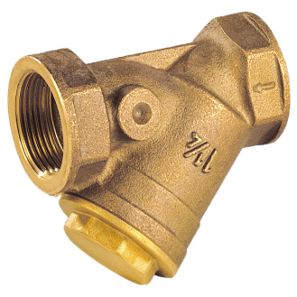 Filtres - Bronze - PTFE - G3'' FF - PN10 - Montage hor./ver. - 300 µm - (+)110°C-Lire la description