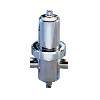Filtre médical stéril en Inox - Filtration: 0,01µm - Racc.: 3/4" - Débit à  7 bar: 150 m³/h