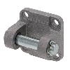 Articulation arrière femelle - Inox - Ø 80 mm