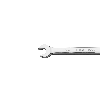 Jetech 10mm Clé mixte à cliquet - Clé polygonale en acier de qualité industrielle Cr-V au fini chrome poli