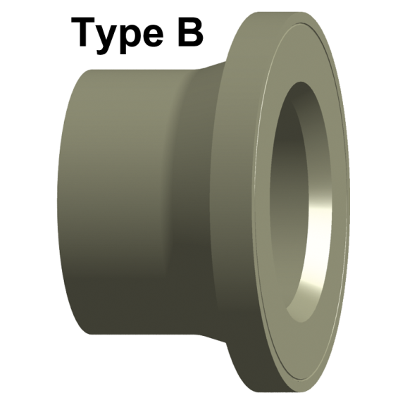 Collet PP-H SDR11 PN10 d125DN100-Lire la description