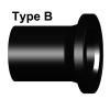 Collet LS PE100 SDR11 PN16/10 d280