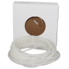 Tube pneumatique calibré en bobine - Polyuréthane - 10x7 mm - Naturel - 100 m - P. max: 12 bar