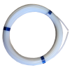 Tube pneumatique calibré en bobine - PTFE - 14x12 mm - Naturel - 25 m - P. max: 7 bar