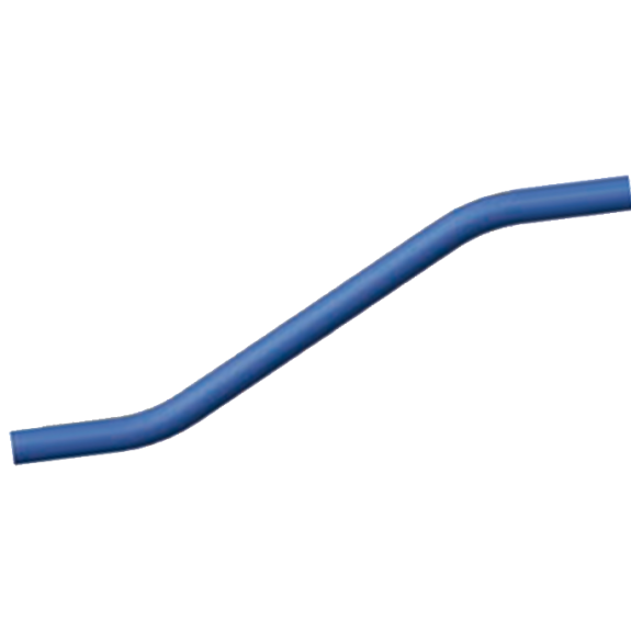 Double courbe AIRnet en aluminium bleue de Ø 20 mm ext - L: 440 cm - 16 bar-Lire la description