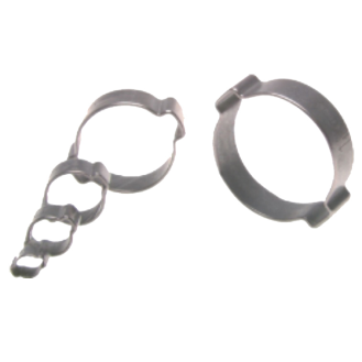Colliers de serrage à deux oreilles pour tuyaux de Ø extérieur 29,3-34 mm - Largeur: 10 mm-Lire la description