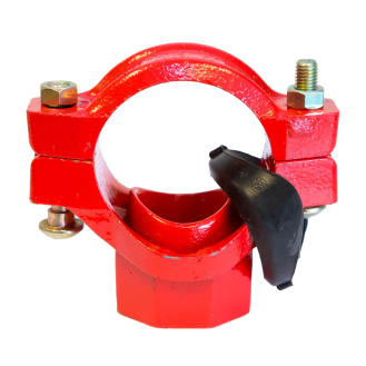 Piquage Quikcoup style 08T peint Ø 8" x 3" BSP*-Lire la description