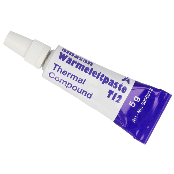 Pâte thermo-conductrice AMASAN pour sondes avec doigts de gant - 5 gr - +200°C-Lire la description
