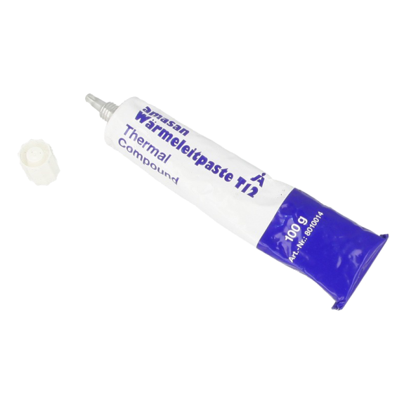 Pâte thermo-conductrice AMASAN pour sondes avec doigts de gant - 100 gr - +200°C-Lire la description