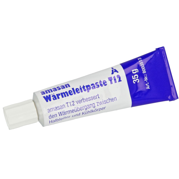 Pâte thermo-conductrice AMASAN pour sondes avec doigts de gant - 35 gr - +200°C-Lire la description
