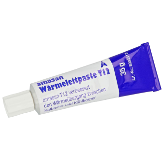 Pâte thermo-conductrice AMASAN pour sondes avec doigts de gant - 35 gr - +200°C-Lire la description