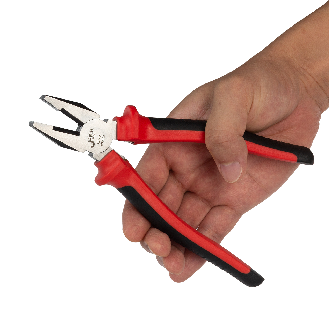Pince coupante mixte 7.5 po avec côté tranchant dur et poignée ergonomique-Lire la description