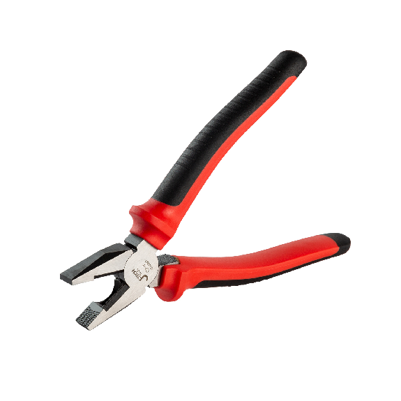Pince coupante mixte 7.5 po avec côté tranchant dur et poignée ergonomique-Lire la description