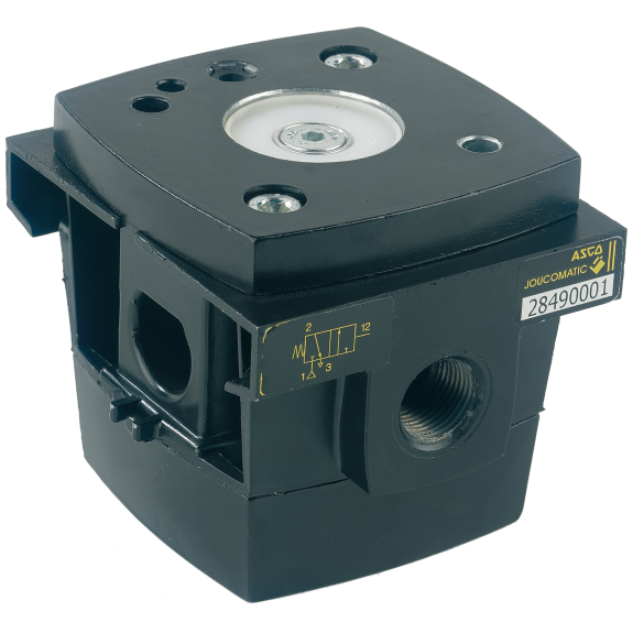 Distributeurs à clapet - 3/2 NF - G1/2" - Cde pneu./électropneu. - Rap. Res. - Av. Joints-Lire la description