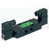 Distributeurs en ligne avec joint - 3/2 Bistable - G1/4" - Commande Electropneumatique - 48/50-60