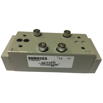 Distributeurs sur embase - 5/3 CF - Cde Electropneu. - Rap. Res. centre - Ss Joint-Lire la description