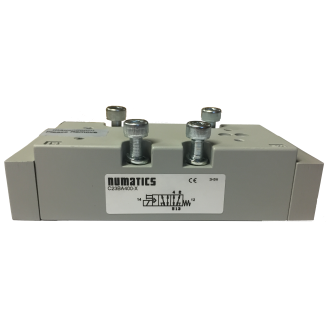 Distributeurs sur embase - 5/3 CF - Cde Electropneu. - Rap. Res. centre - Ss Joint-Lire la description