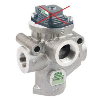 Distributeurs à clapet - 3/2 NF - G1" - Cde pneu./électropneu. - Rap. Res. - Av. Joints-Lire la description