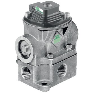 Distributeurs à clapet - 3/2 NF - G1" - Cde pneu./électropneu. - Rap. Res. - Av. Joints-Lire la description