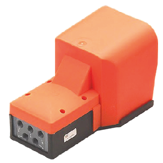 Distributeur à commande musculaire à pédale avec capot - Fonction: 5/2 BISTABLE - Diam. Racc: 1/4"-Lire la description