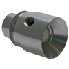 Buses d'aspiration de particules solides - Aluminium - G1/2"F - Vol. aspiré: 21m³/min - Pmax.:5bar