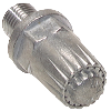 Buses de soufflage cyl. - Ø ext.:19mm - G1/4" M - Q à 4bar: 466l/min - Zinc - Pmax.: 6 bar