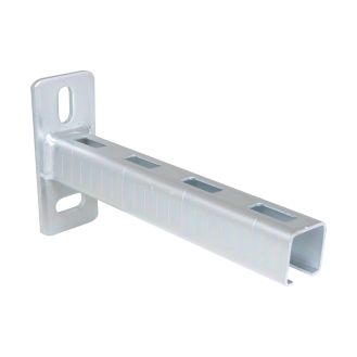 Console murale inox WM2  500 mm - rail 30 x 30mm*-Lire la description